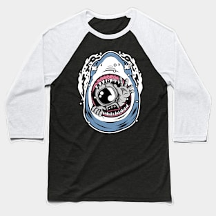 astronaut shark Baseball T-Shirt